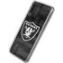 NFL Las Vegas Raiders Black & White Galaxy A50 Clear Case